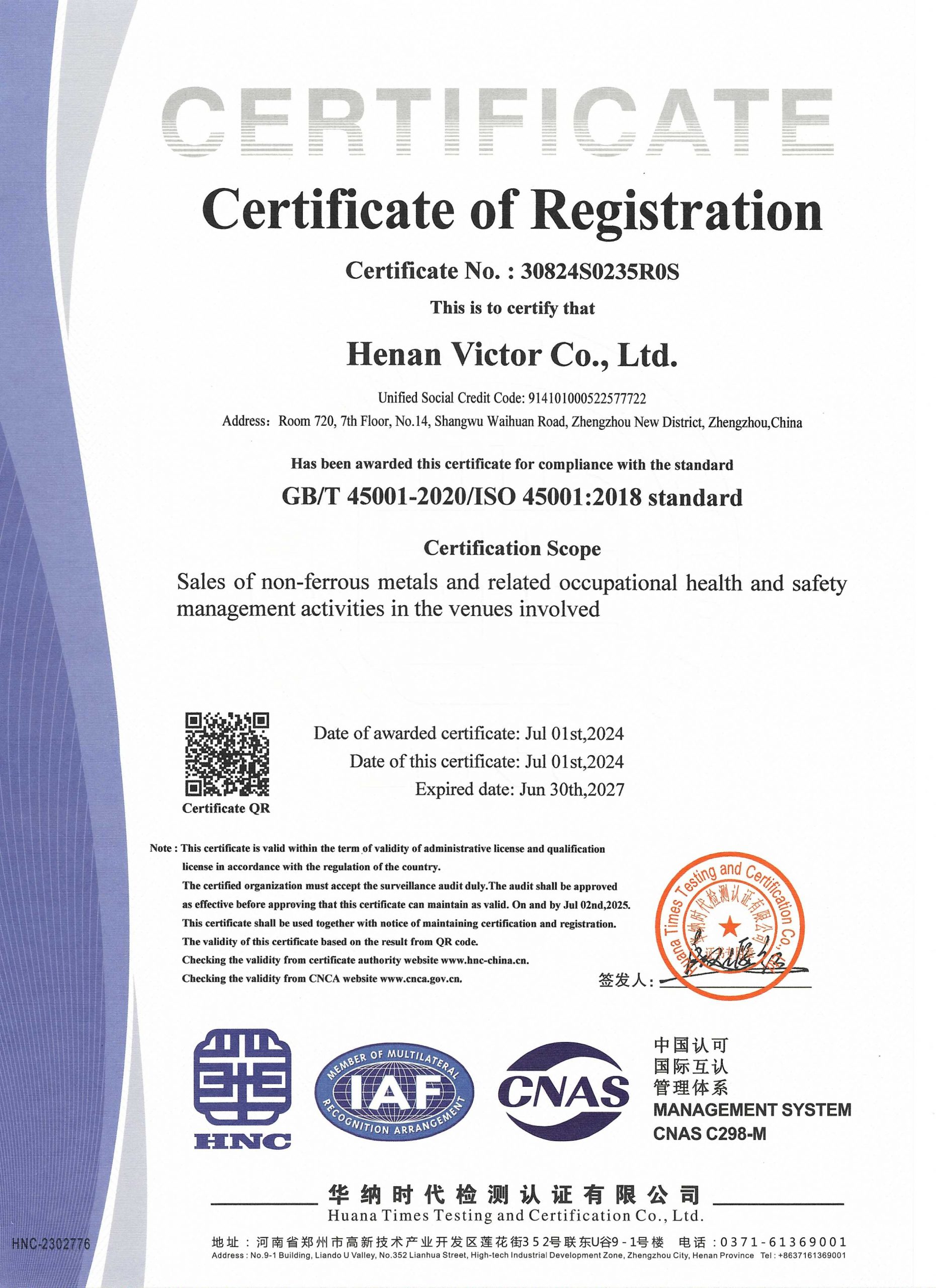 ISO 45001